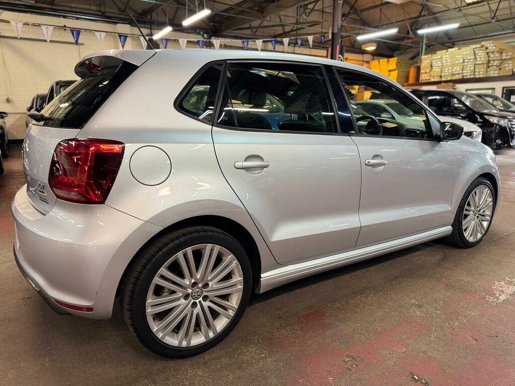 Volkswagen Polo 1.4 Tsi Bluemotion Tech Act Bluegt Dsg Euro 6 Ss Silver #6