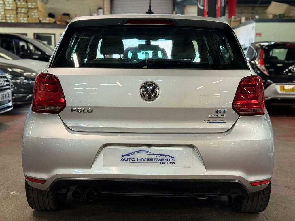 Volkswagen Polo 1.4 Tsi Bluemotion Tech Act Bluegt Dsg Euro 6 Ss Silver #5