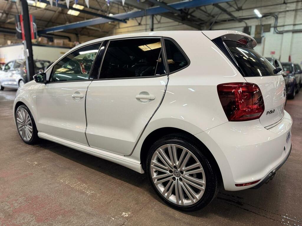 Volkswagen Polo 1.4 Tsi Bluemotion Tech Act Bluegt Dsg Euro 6 Ss White #6