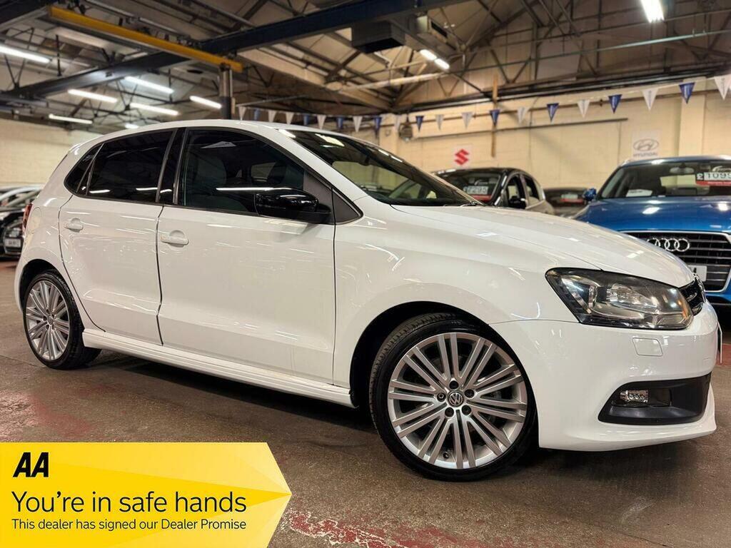 Volkswagen Polo 1.4 Tsi Bluemotion Tech Act Bluegt Dsg Euro 6 Ss White
