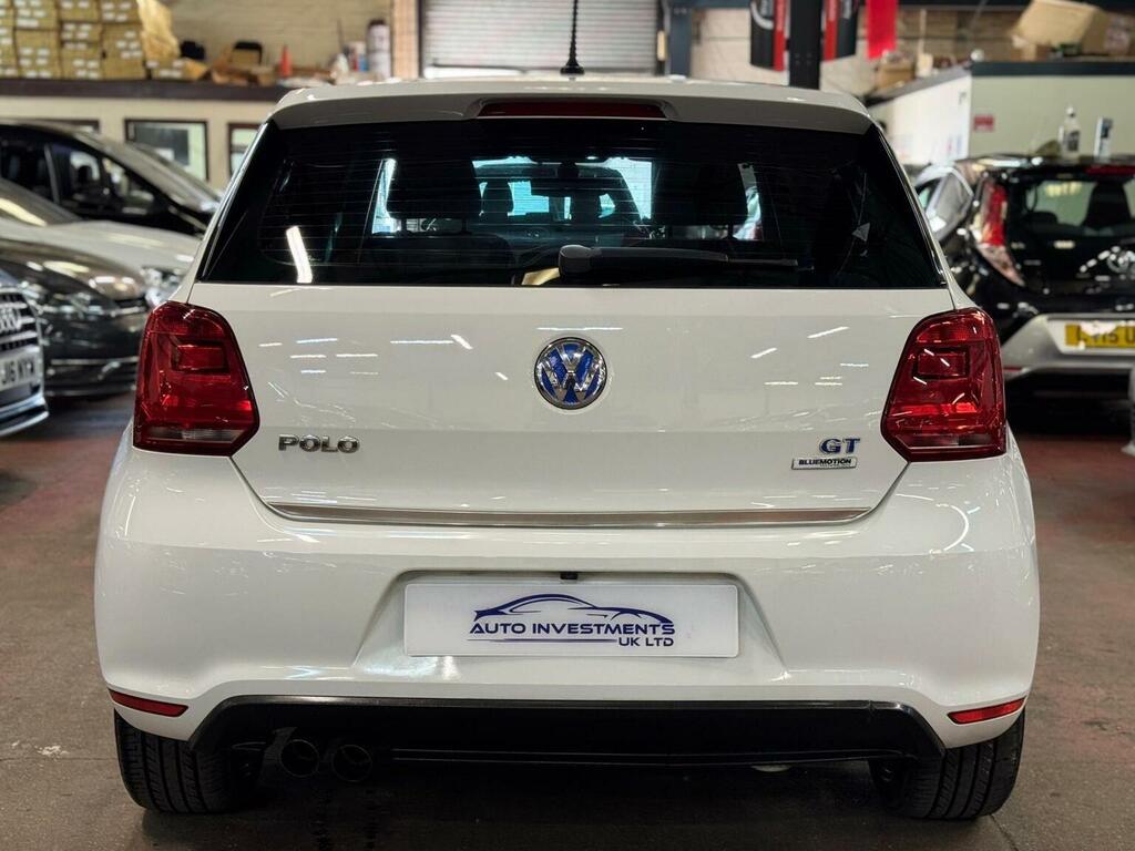 Volkswagen Polo 1.4 Tsi Bluemotion Tech Act Bluegt Dsg Euro 6 Ss White #5