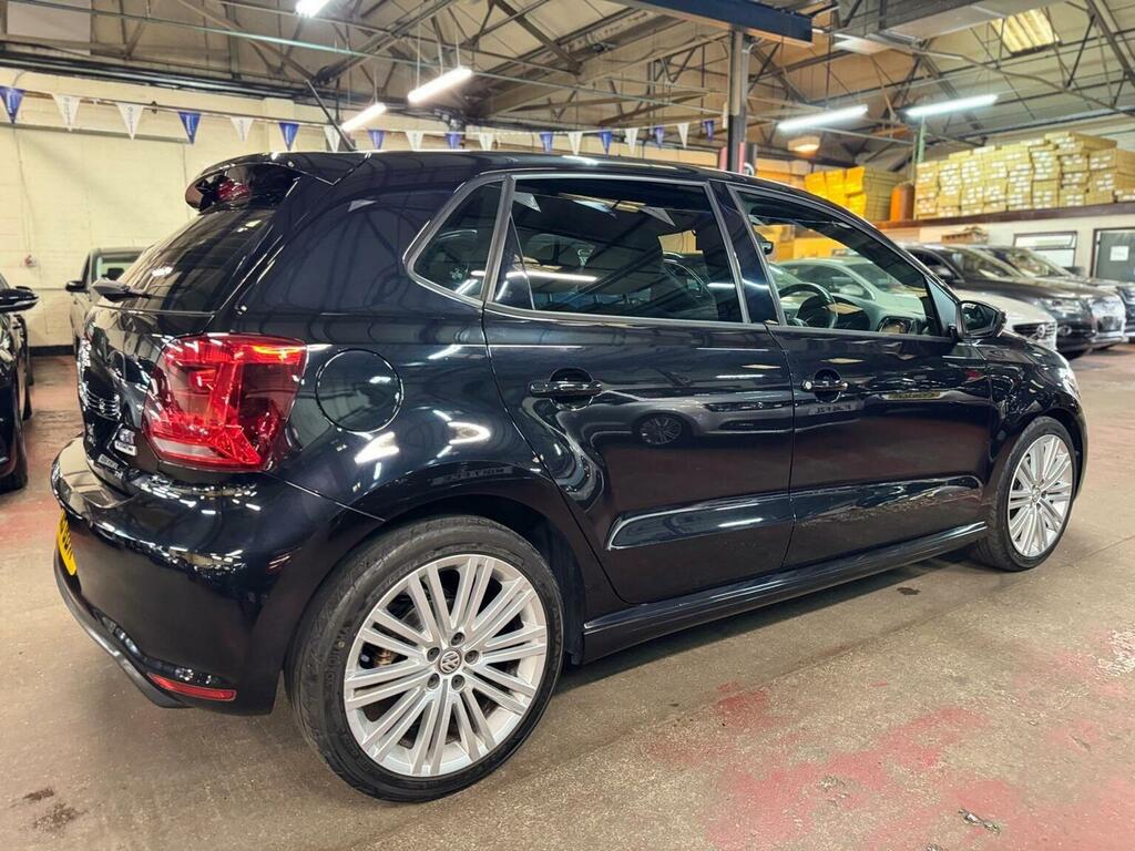 Volkswagen Polo 1.4 Tsi Bluemotion Tech Act Bluegt Hatchback P FJ15GDX Black #4