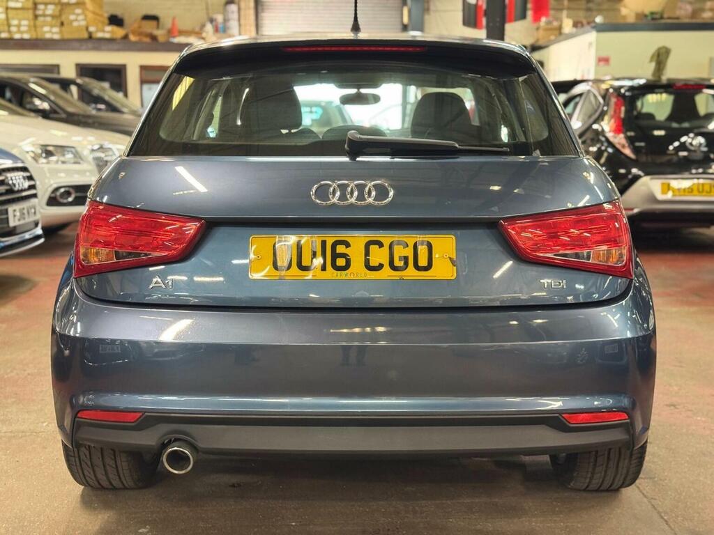 Audi A1 1.6 Tdi Sport Sportback Euro 6 Ss OU16CGO Blue #5