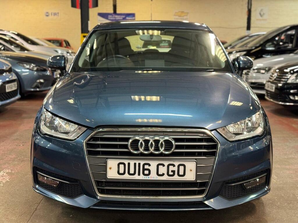 Audi A1 1.6 Tdi Sport Sportback Euro 6 Ss OU16CGO Blue #2