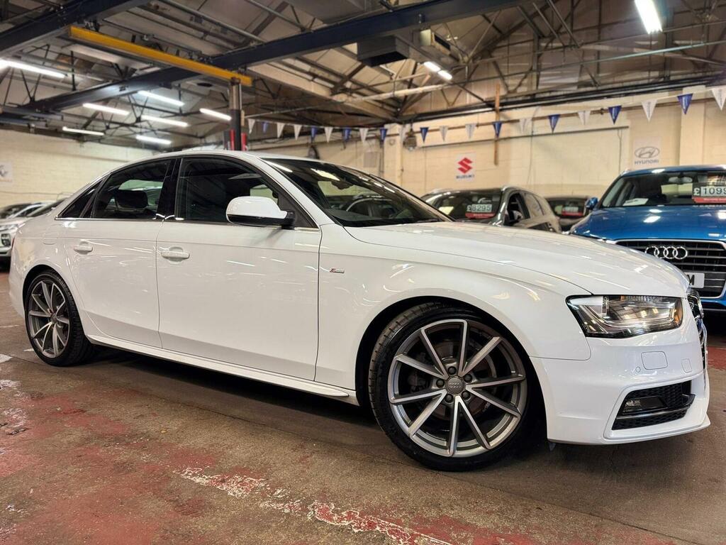 Audi A4 2.0 Tfsi S Line S Tronic Euro 6 Ss White