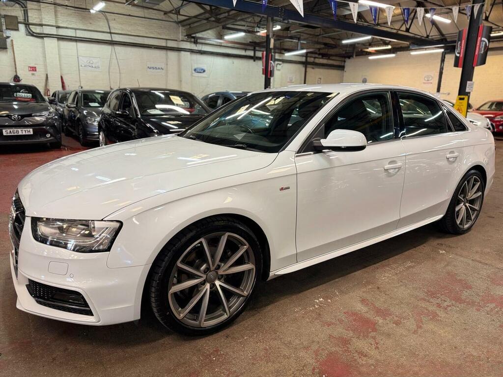 Audi A4 2.0 Tfsi S Line S Tronic Euro 6 Ss White #3