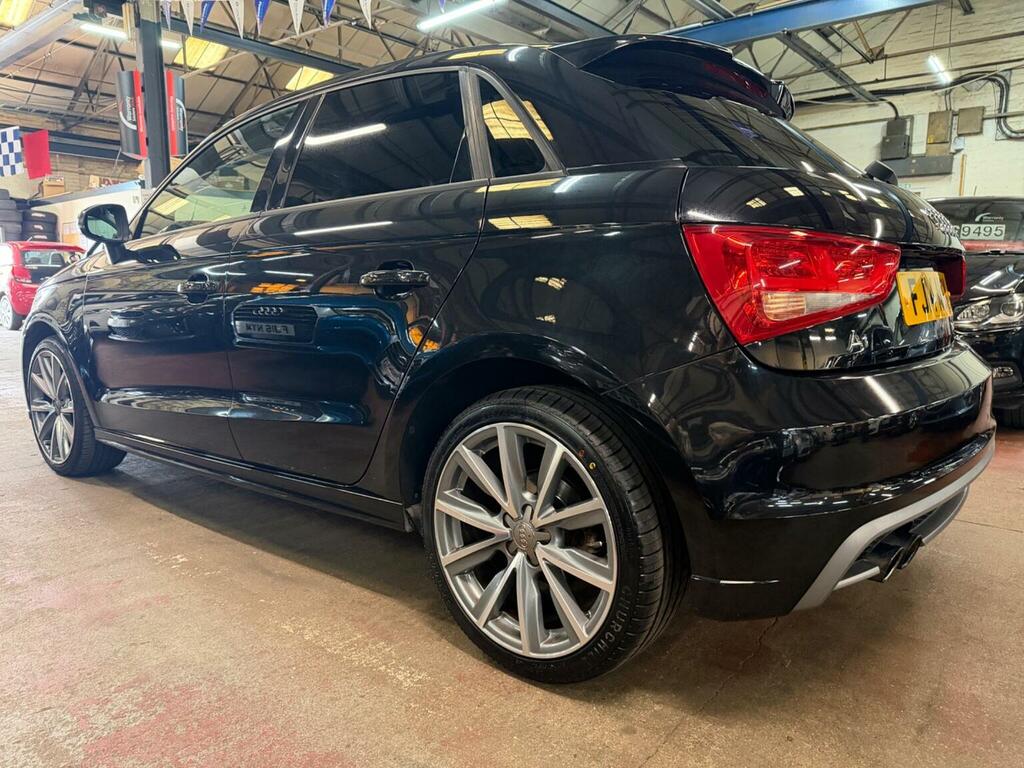 Audi A1 1.4 Tfsi S Line Sportback S Tronic Euro 5 Ss FJ14MGY Black #6