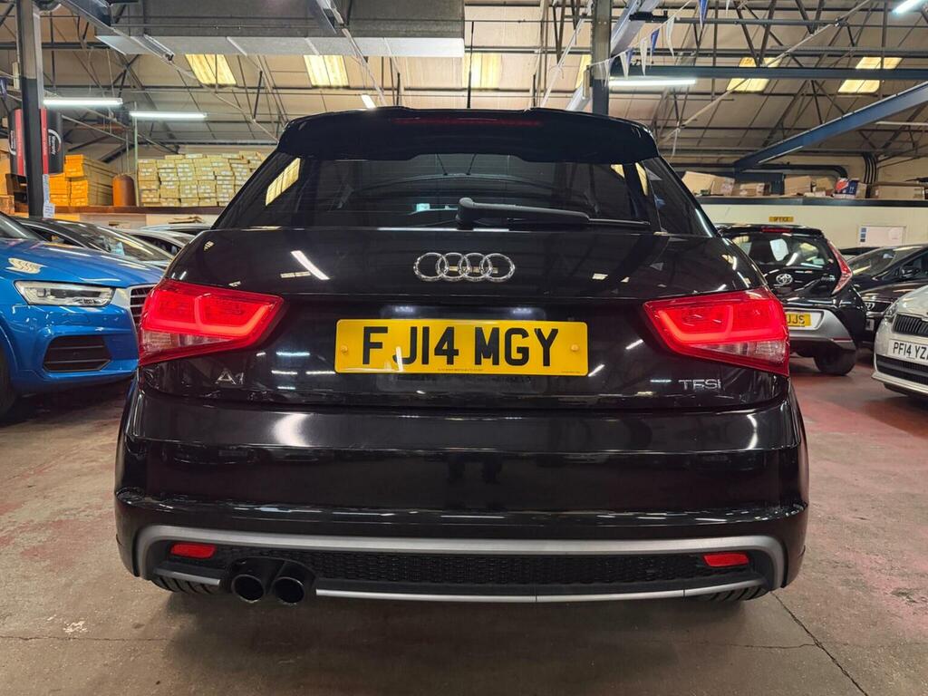 Audi A1 1.4 Tfsi S Line Sportback S Tronic Euro 5 Ss FJ14MGY Black #5