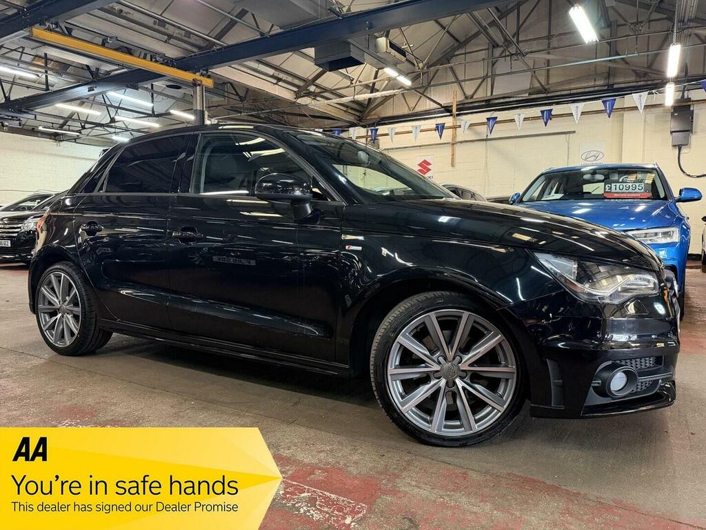 Audi A1 1.4 Tfsi S Line Sportback S Tronic Euro 5 Ss Black