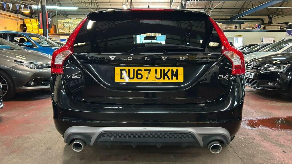 Volvo V60 2.0 D4 R-design Nav Euro 6 Ss BU67UKM Black #5