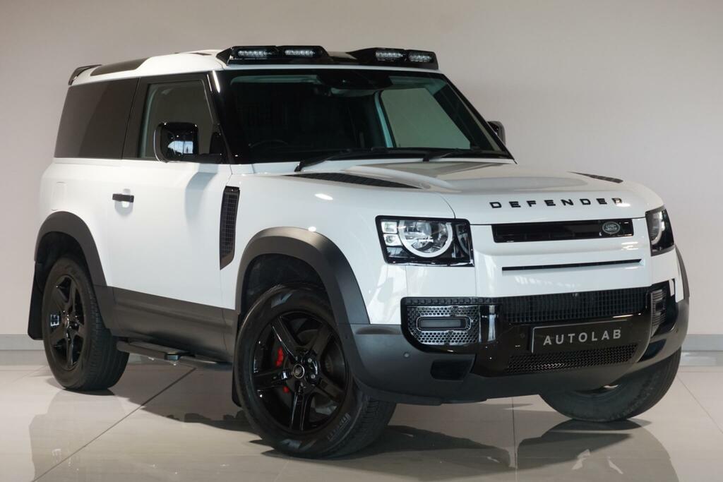 Land Rover Defender 90 3.0 D250 Mhev White #2