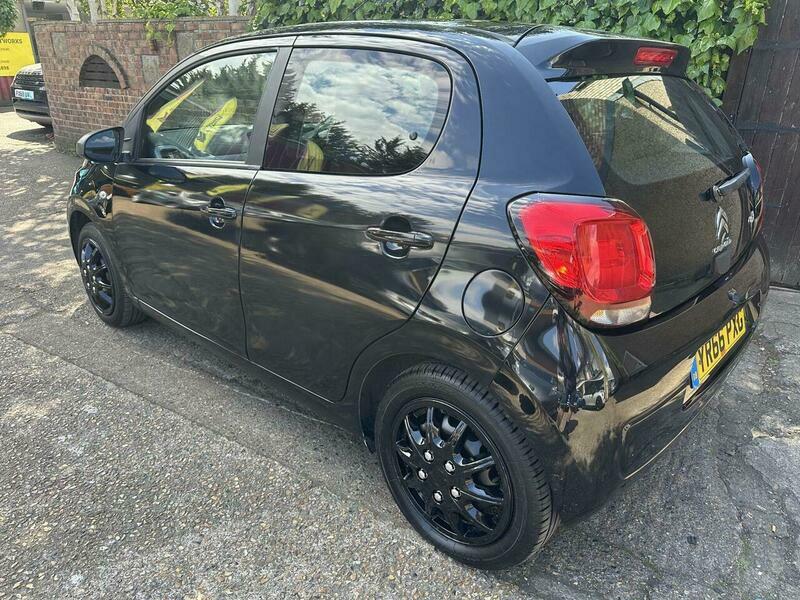 Citroen C1 1.2 Puretech Feel Euro YR66PXG Black #4
