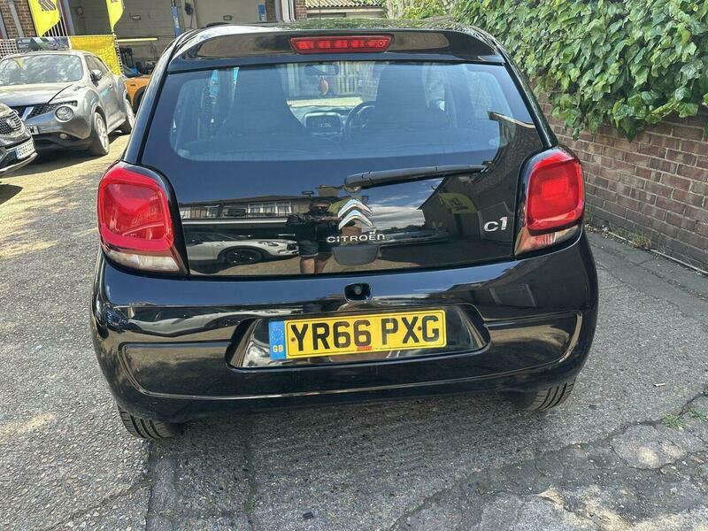 Citroen C1 1.2 Puretech Feel Euro YR66PXG Black #6