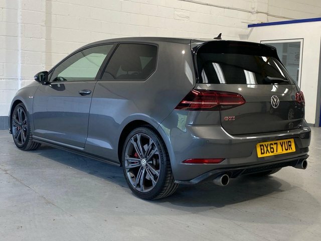 Volkswagen Golf 2017 2.0 Tsi Gti Performance Hatchback DX67YUR Grey #3