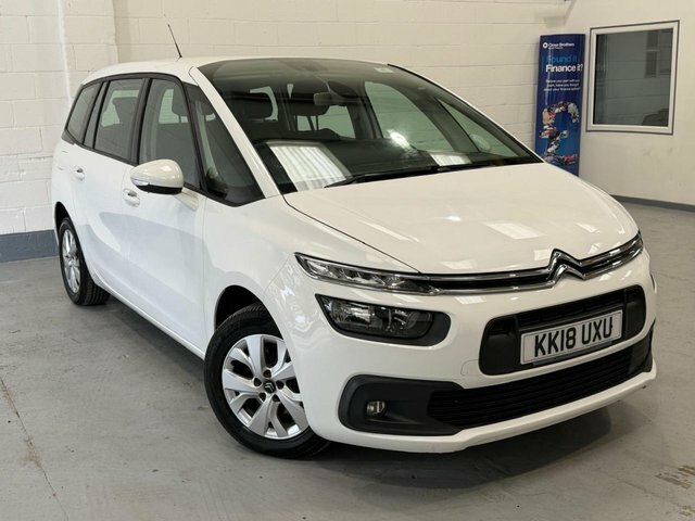 Citroen Grand C4 SpaceTourer 2018 1.5 Bluehdi Touch Edition Mpv Manu White