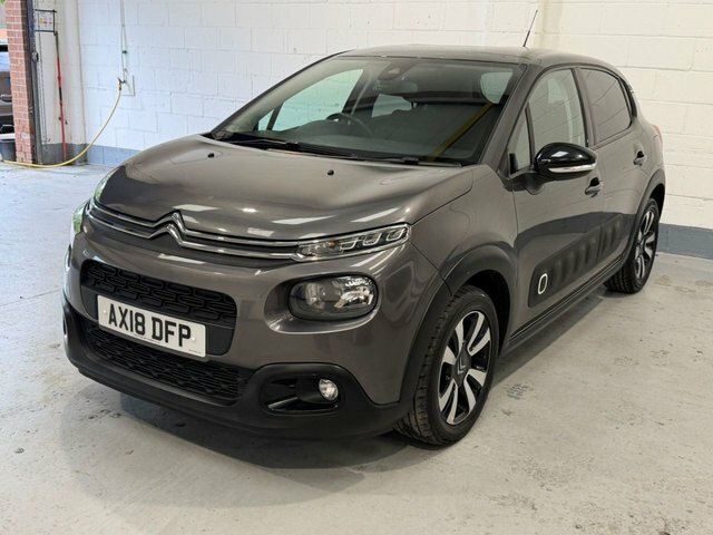 Citroen C3 2018 1.2 Puretech Flair Hatchback Manua AX18DFP Grey #5