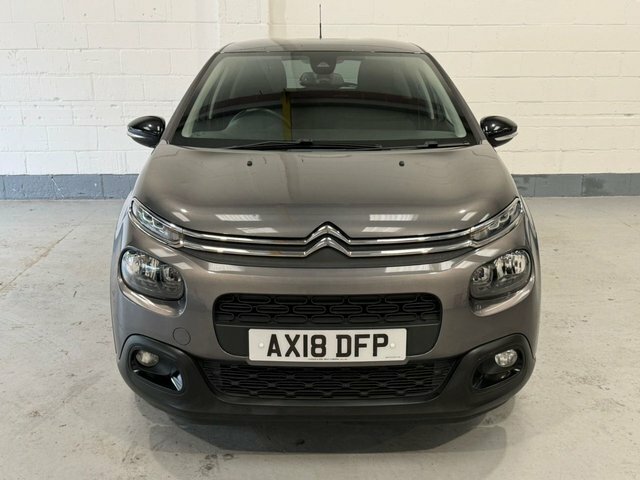 Citroen C3 2018 1.2 Puretech Flair Hatchback Manua AX18DFP Grey #4