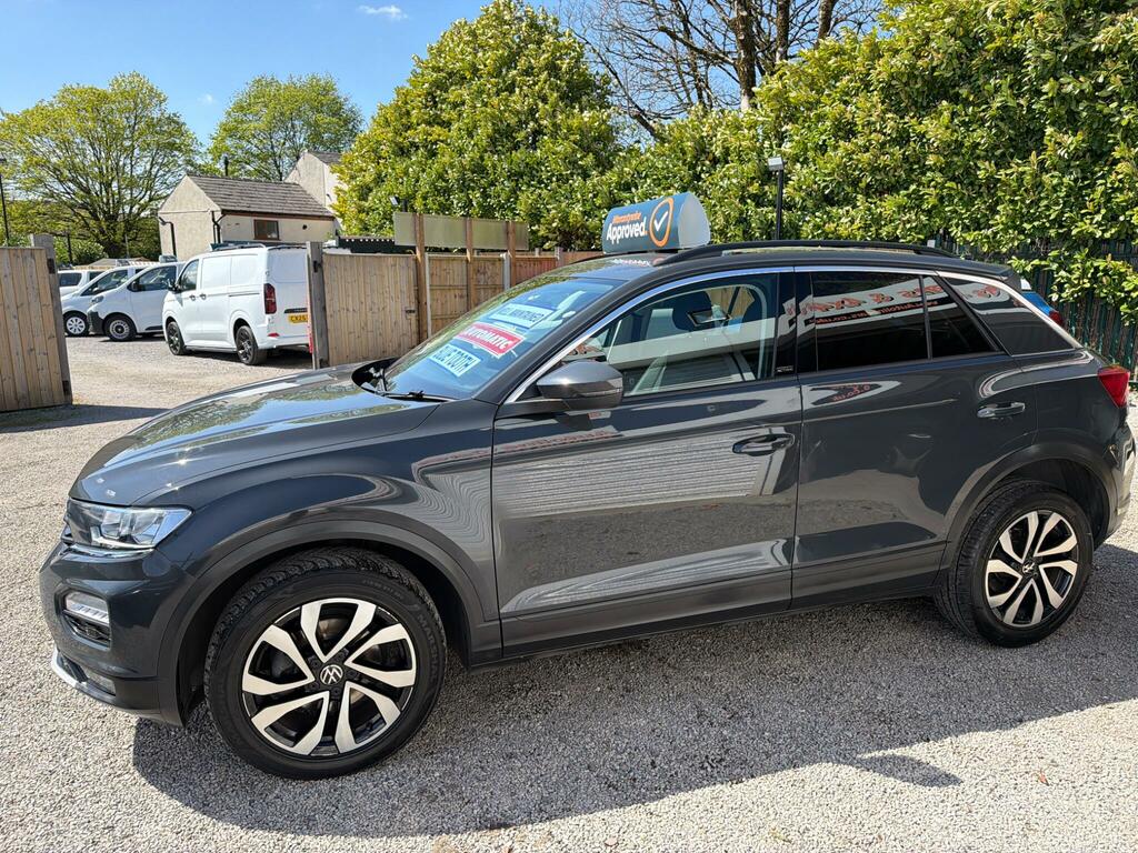 Volkswagen T-Roc 1.5 Tsi Evo Active Dsg Euro 6 Ss VA21WJV Grey #4