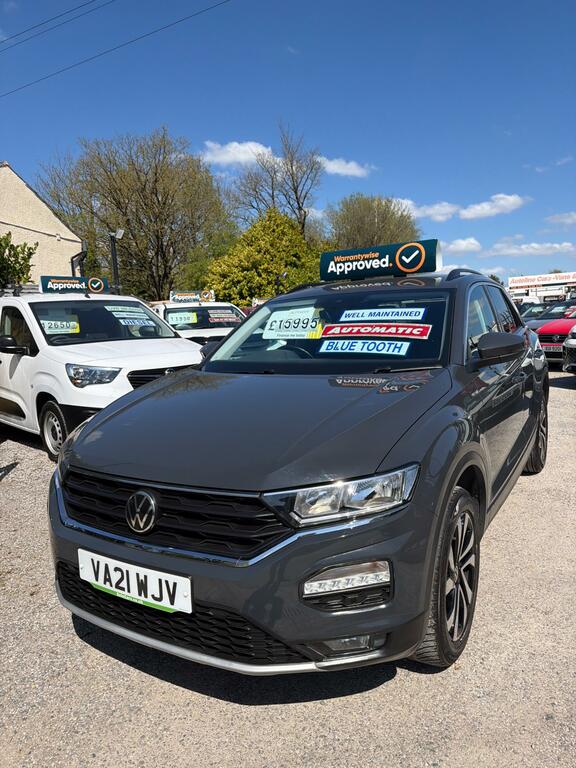 Volkswagen T-Roc 1.5 Tsi Evo Active Dsg Euro 6 Ss VA21WJV Grey #2