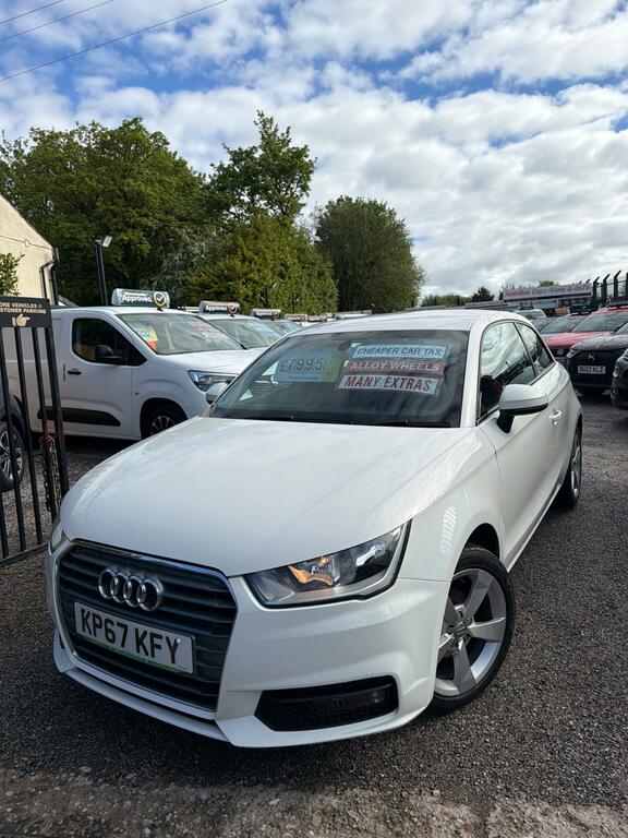 Audi A1 1.0 Tfsi Sport Euro 6 Ss KP67KFY White #3