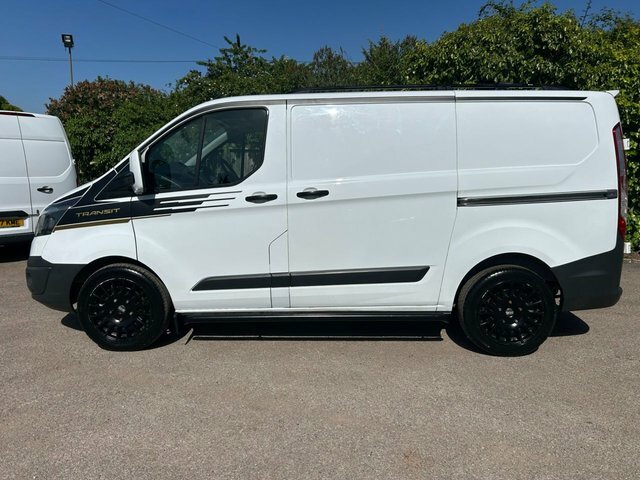 Ford Transit Custom 2.2 Tdci 270 Econetic BD65WZJ White #4