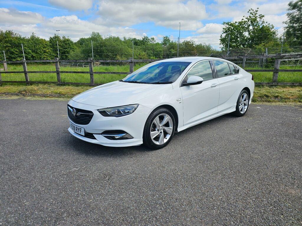 Vauxhall Insignia 1.5I Turbo Gpf Sri VX Line Nav Grand Sport Euro 6 White