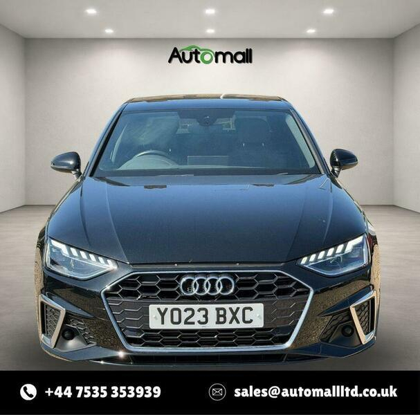 Audi A4 2.0 Tfsi 35 S Line S Tronic Euro 6 Ss YO23BXC Black #5