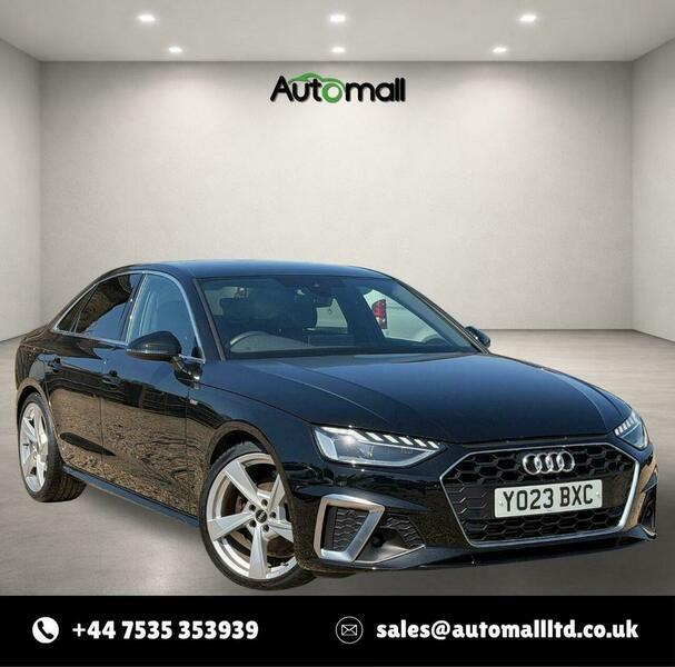 Audi A4 2.0 Tfsi 35 S Line S Tronic Euro 6 Ss YO23BXC Black #2