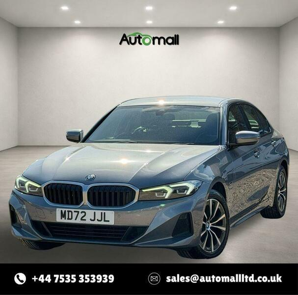BMW 3 Series 2.0 12Kwh Sport Euro 6 Ss MD72JJL Grey #3