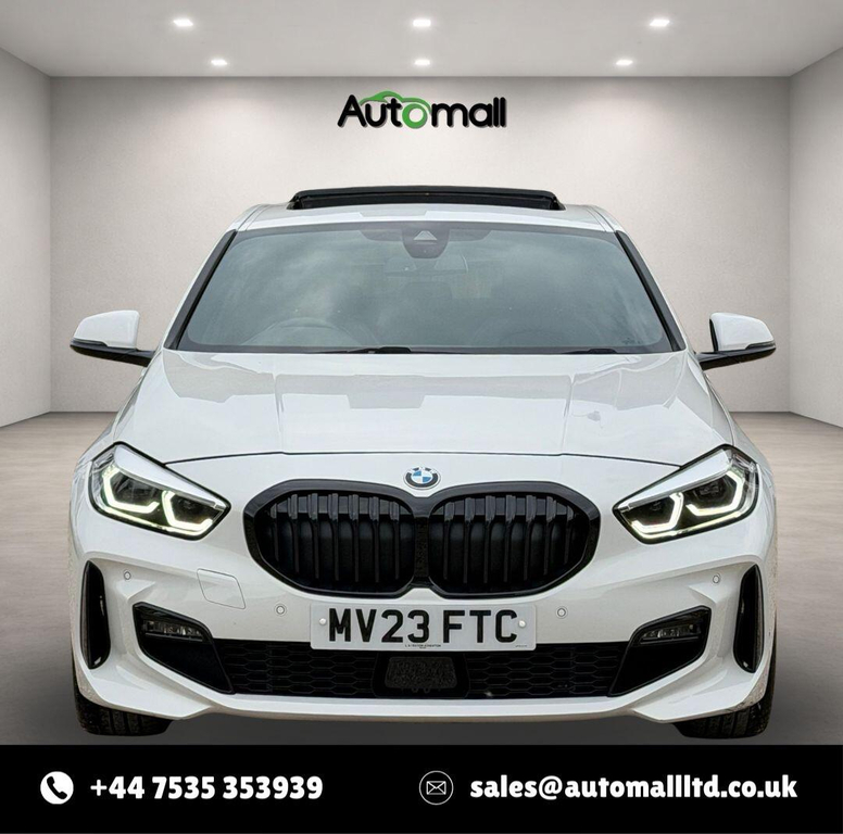 BMW 1 Series 1.5 118I M Sport Lcp Dct Euro 6 Ss MV23FTC White #2