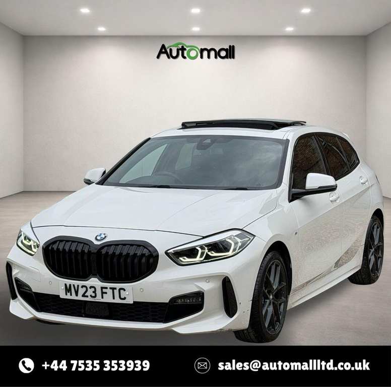 BMW 1 Series 1.5 118I M Sport Lcp Dct Euro 6 Ss MV23FTC White #3