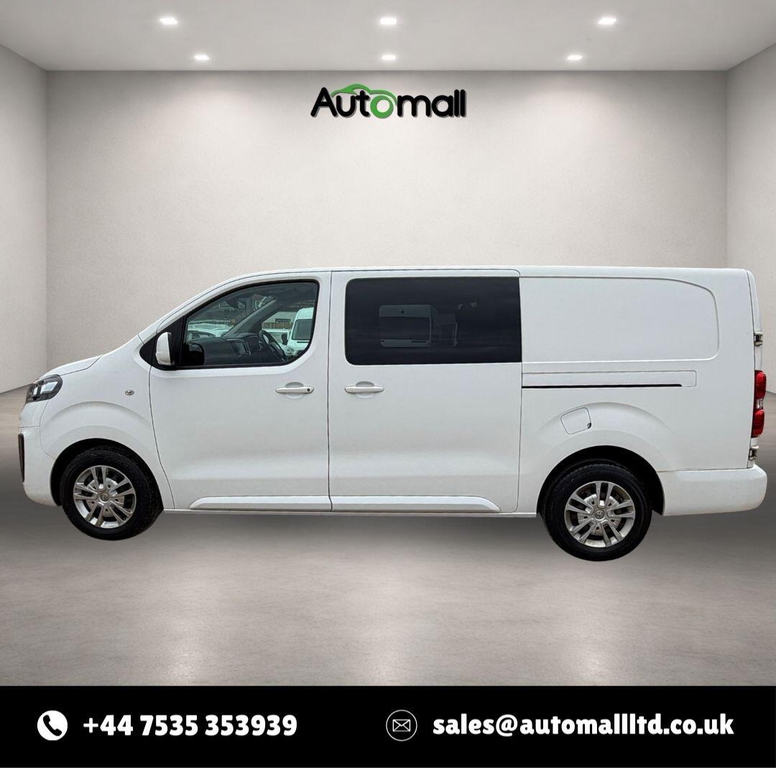 Vauxhall Vivaro 2.0 Turbo D 3100 Sportive Crew Van L2 H1 Euro 6 S White #4