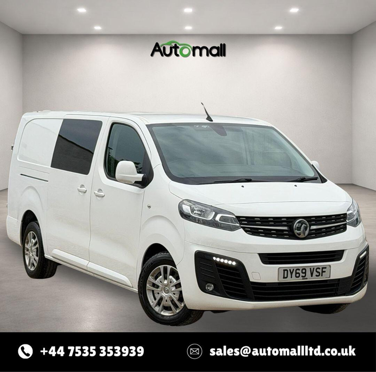 Vauxhall Vivaro 2.0 Turbo D 3100 Sportive Crew Van L2 H1 Euro 6 S White #5