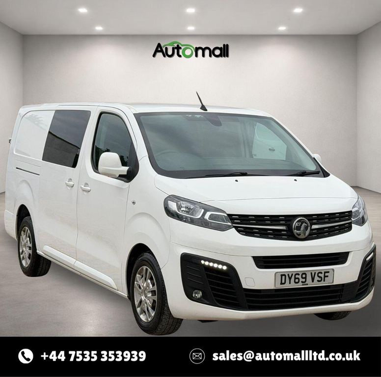 Vauxhall Vivaro 2.0 Turbo D 3100 Sportive Crew Van L2 H1 Euro 6 S White #6