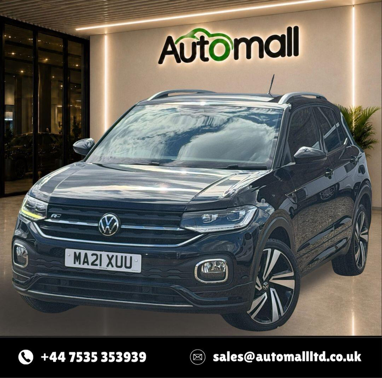 Volkswagen T-Cross 1.5 Tsi Evo R-line Dsg Euro 6 Ss MA21XUU Black #2