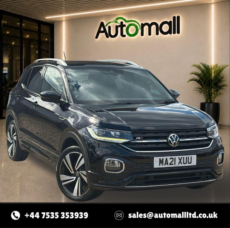 Volkswagen T-Cross 1.5 Tsi Evo R-line Dsg Euro 6 Ss MA21XUU Black #5