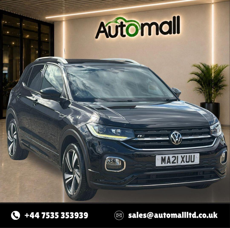Volkswagen T-Cross 1.5 Tsi Evo R-line Dsg Euro 6 Ss MA21XUU Black #6