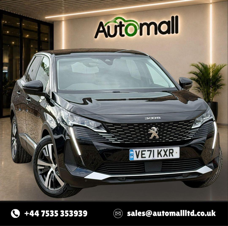 Peugeot 3008 1.6 13.2Kwh Allure E-eat Euro 6 Ss VE71KXR Black #6