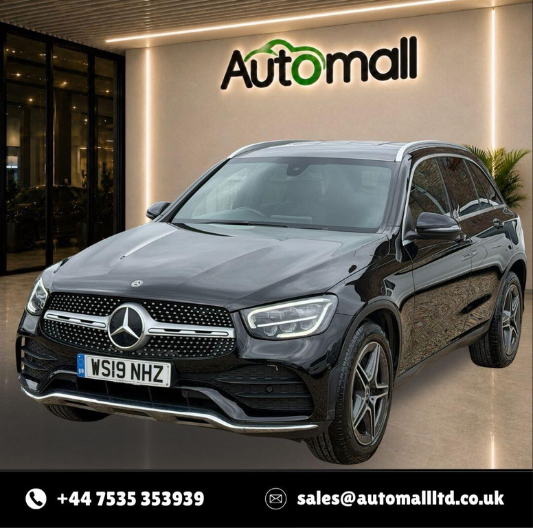 Mercedes-Benz GLC Class 2.0 Amg Line G-tronic 4Matic Euro 6 Ss WS19NHZ Black #3