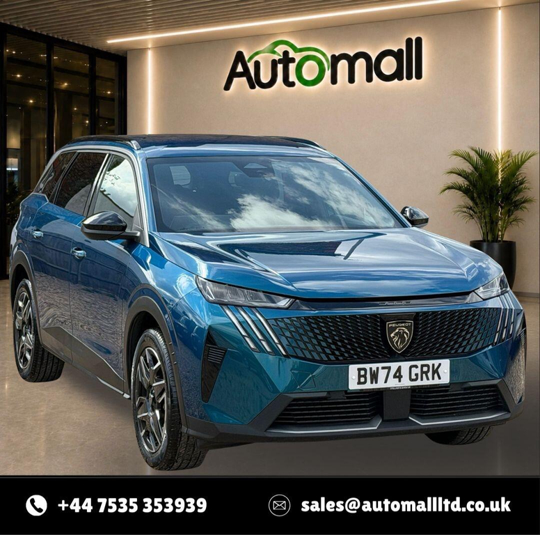 Peugeot 5008 1.2 Allure E-dsc6 Euro 6 Ss BW74GRK Blue #6