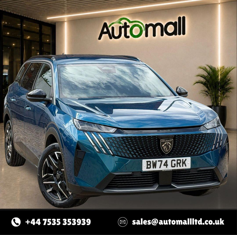 Peugeot 5008 1.2 Allure E-dsc6 Euro 6 Ss BW74GRK Blue #5