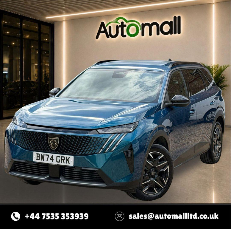 Peugeot 5008 1.2 Allure E-dsc6 Euro 6 Ss BW74GRK Blue #3