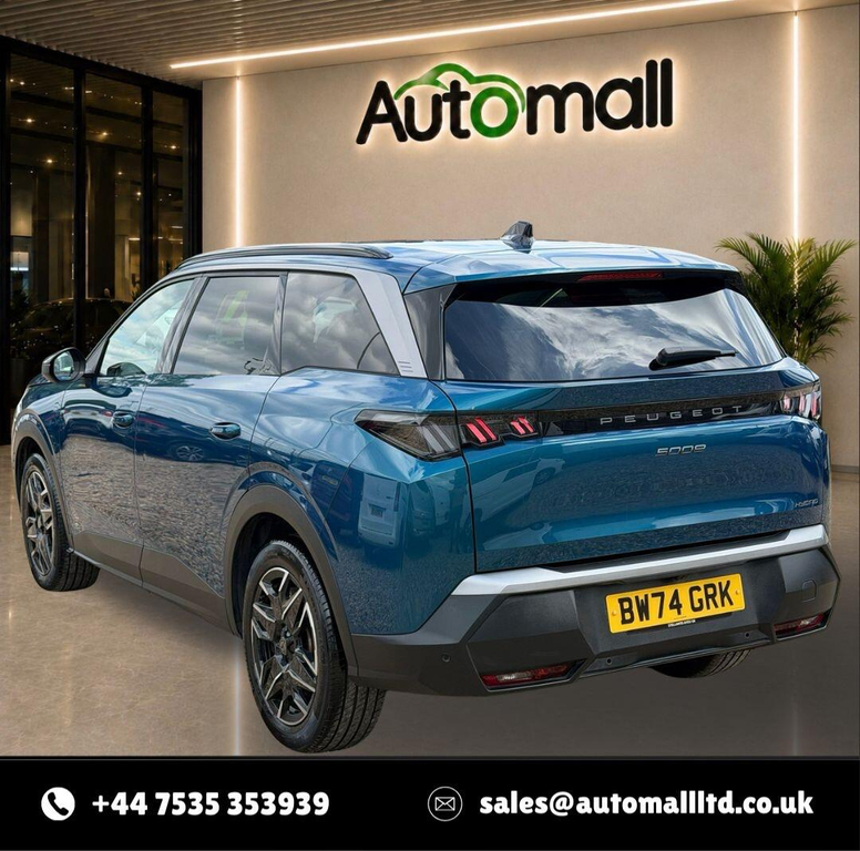 Peugeot 5008 1.2 Allure E-dsc6 Euro 6 Ss BW74GRK Blue #4