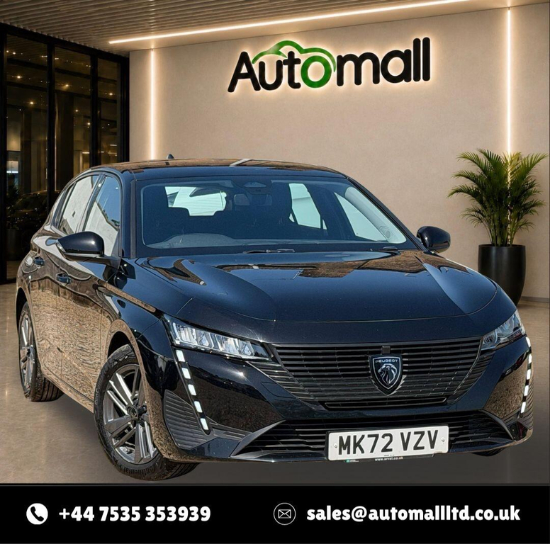 Peugeot 308 1.2 Puretech Active Premium Eat Euro 6 Ss MK72VZV Black #6