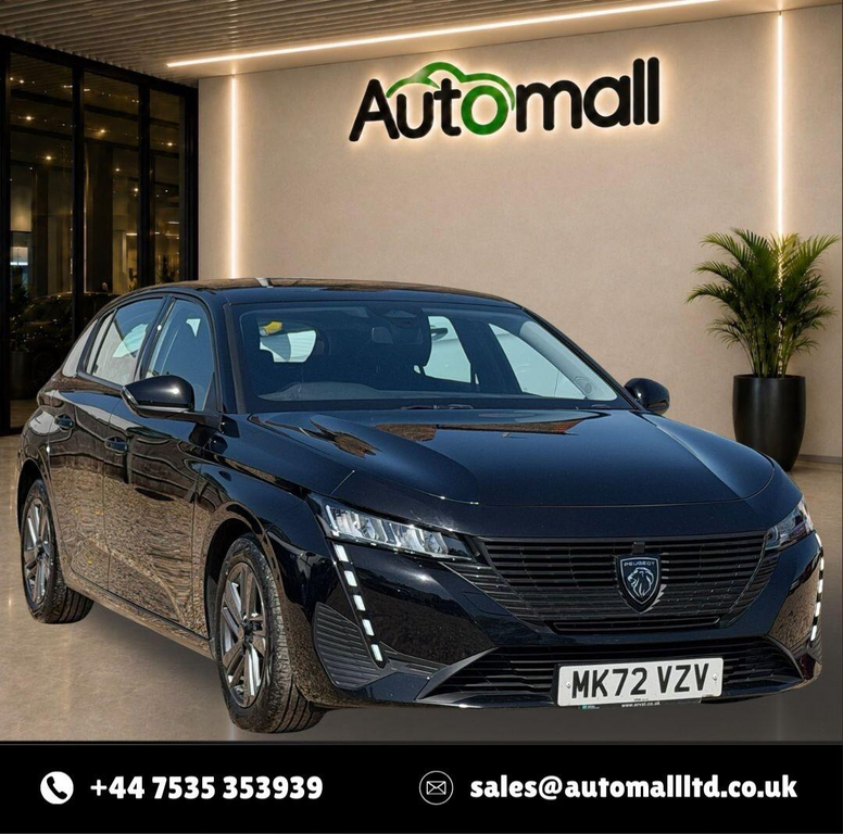 Peugeot 308 1.2 Puretech Active Premium Eat Euro 6 Ss Black