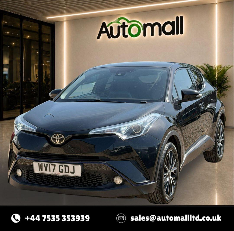 Toyota C-Hr 1.2 Vvt-i Excel Cvt Euro 6 Ss WV17GDJ Black #4