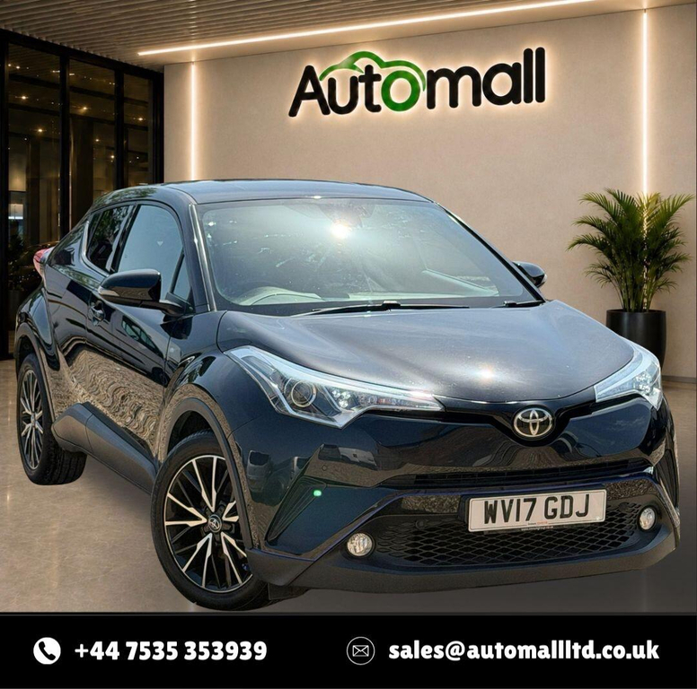 Toyota C-Hr 1.2 Vvt-i Excel Cvt Euro 6 Ss WV17GDJ Black #6