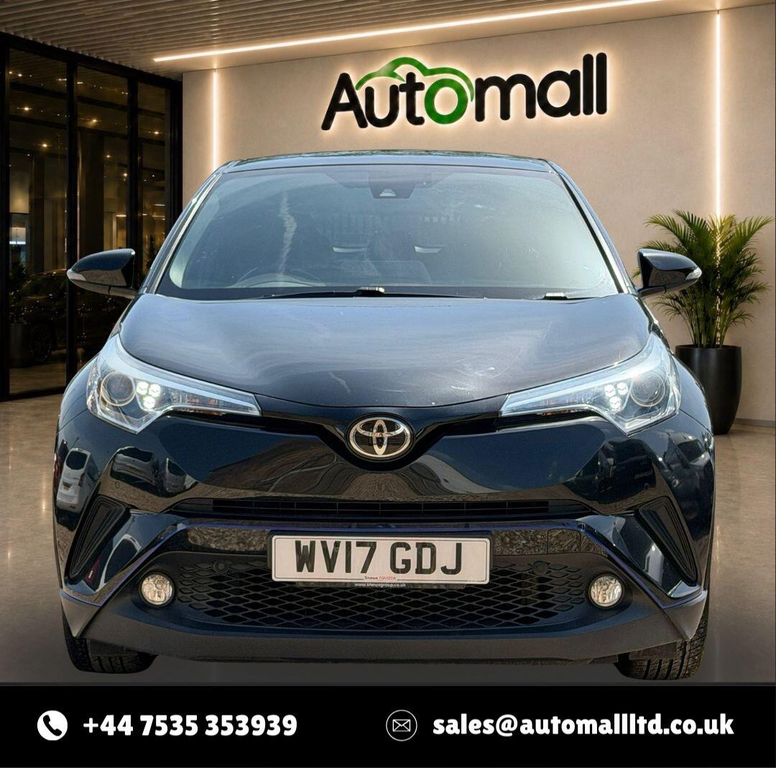 Toyota C-Hr 1.2 Vvt-i Excel Cvt Euro 6 Ss WV17GDJ Black #2