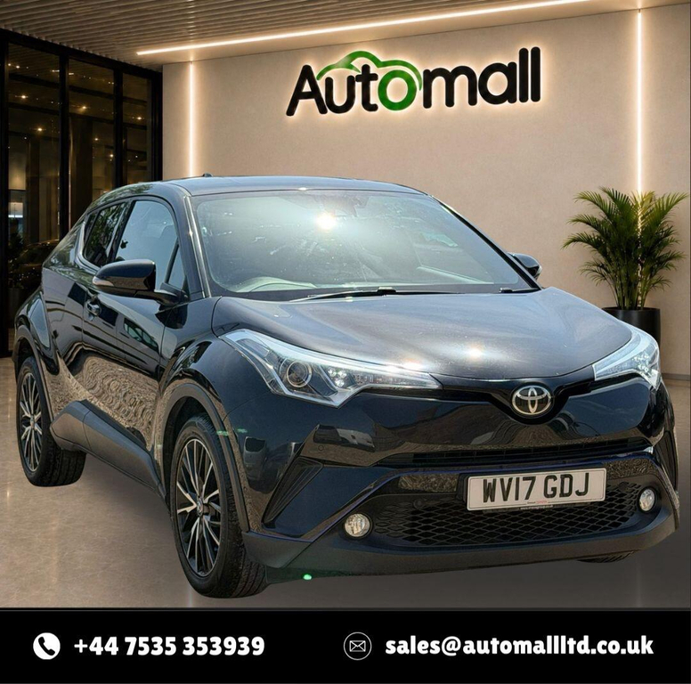 Toyota C-Hr 1.2 Vvt-i Excel Cvt Euro 6 Ss Black