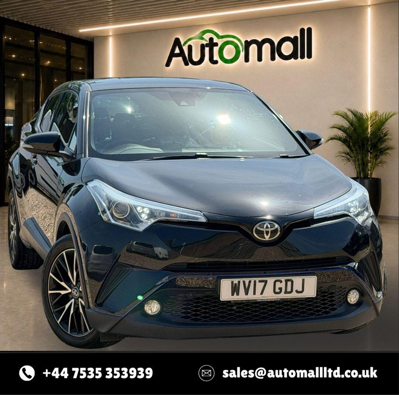 Toyota C-Hr 1.2 Vvt-i Excel Cvt Euro 6 Ss WV17GDJ Black #5